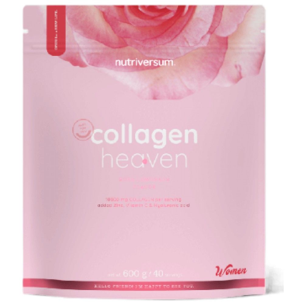 Collagen Heaven | added Zinc, Vitamin C and Hyaluronic Acid - 600 grams - Nutra Best Europe