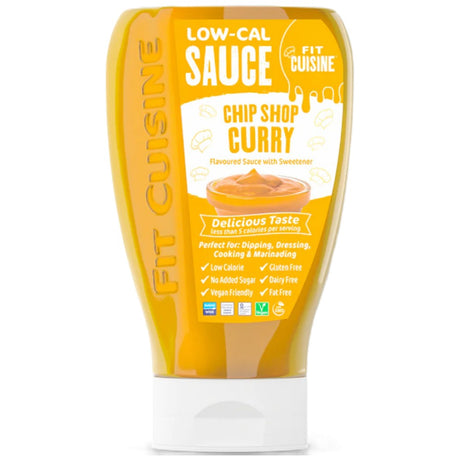 Fit Cuisine Low-Cal Sauce | Chip Shop Curry - 425 ml - Nutra Best Europe