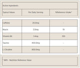 Pre-Workout Gummies - 60 gummies - Nutra Best Europe