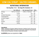 Fit Cuisine Low-Cal Syrup | Salted Caramel - 425 ml - Nutra Best Europe