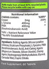 PE Nutrition | Tan Tablets - 60 Tablets - Nutra Best Europe