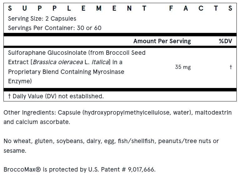 BroccoMax - 120 capsules - Nutra Best Europe