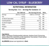 Fit Cuisine Low-Cal Syrup | Blueberry - 425 ml - Nutra Best Europe