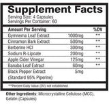 Slin-Rx | with Banaba, Berberine & Gymnemna - 240 capsules - Nutra Best Europe