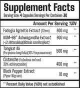 NattyTest | with KSM-66 and Fadogia 120 capsules - Nutra Best Europe