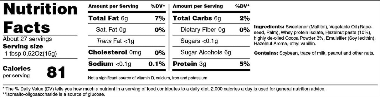 Protein Cream | Duo Chocolate - 400 grams - Nutra Best Europe