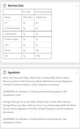 Clear Protein Water - 500 ml - Nutra Best Europe