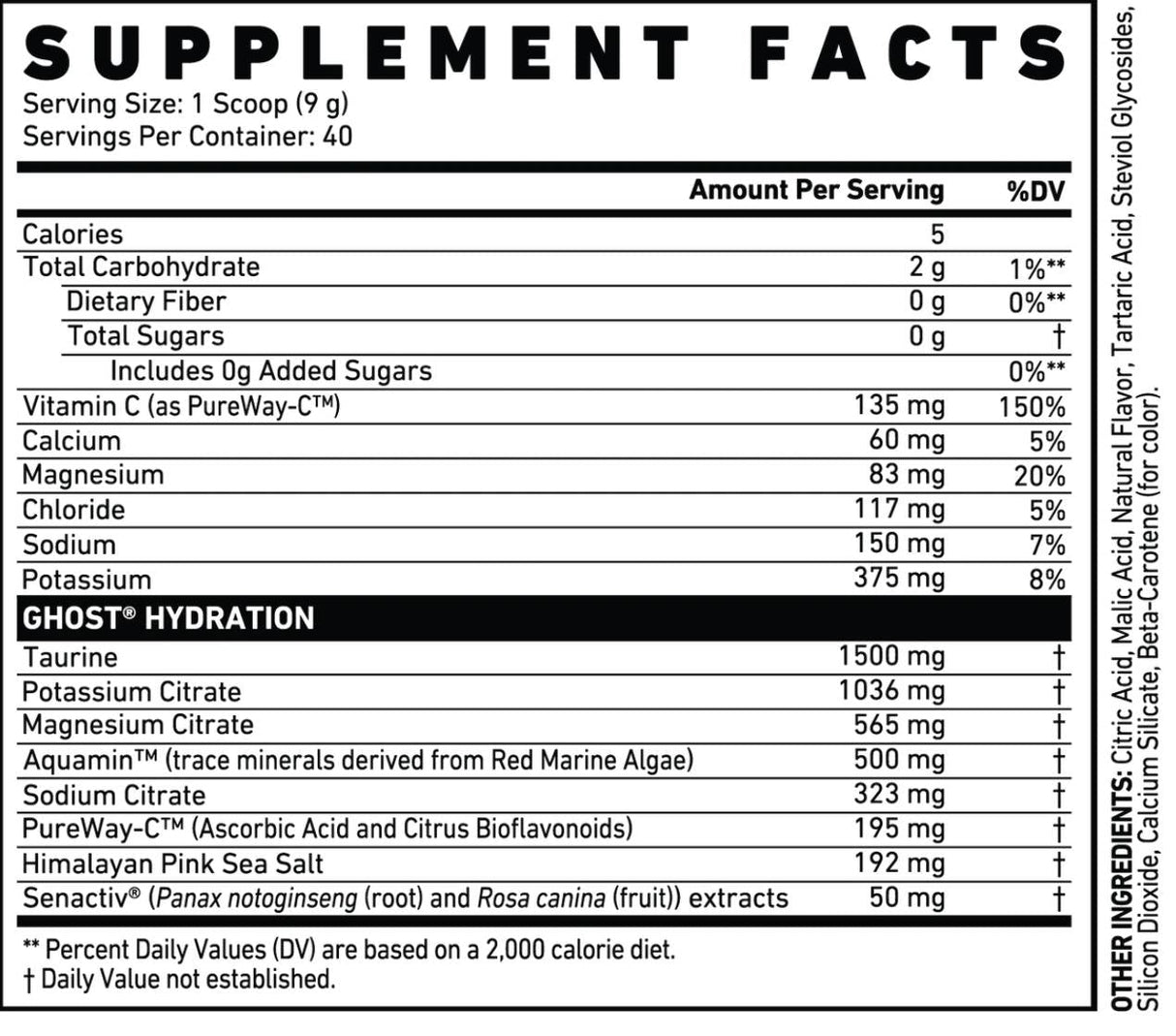 Hydration Electrolytes+ - 360 grams - Nutra Best Europe