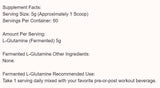 Fermented L-Glutamine - 300 grams - Nutra Best Europe