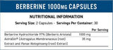 Berberine 1000 mg with AstraGin - 60 capsules - Nutra Best Europe