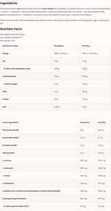 Vegan Muscle | with Creatine, BCAA and Ginseng 360 grams - Nutra Best Europe