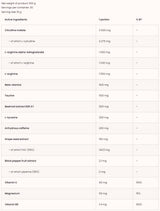 Pump Extreme / Pre-Workout 300 grams - Nutra Best Europe