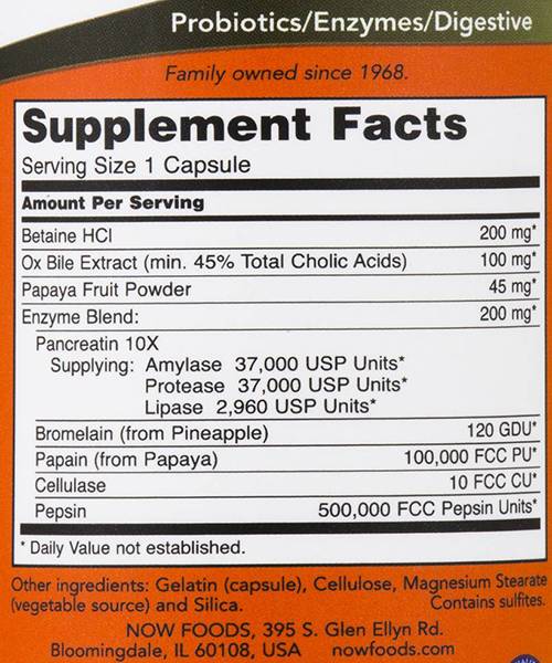 Super Enzymes - 90 capsules - Nutra Best Europe