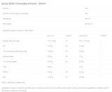 Syrup Zero - Chocolate Almond - 500 ml - Nutra Best Europe