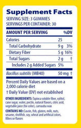 Fiber+ Gummies - 90 gummies - Nutra Best Europe