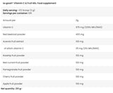 Vitamin C & Fruit Mix | So Good! Series - 210 grams - Nutra Best Europe