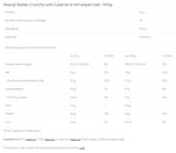 Peanut Butter - Caramel & Himalayan Salt - 500 grams - Nutra Best Europe