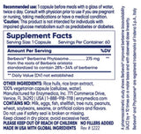 Berberine Phytosome | with Berbevis® - 60 capsules - Nutra Best Europe