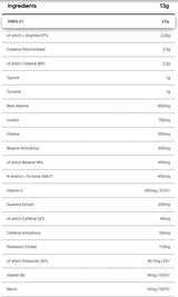 GOAT | Stim & Pump Pre-Workout - 390 grams - Nutra Best Europe