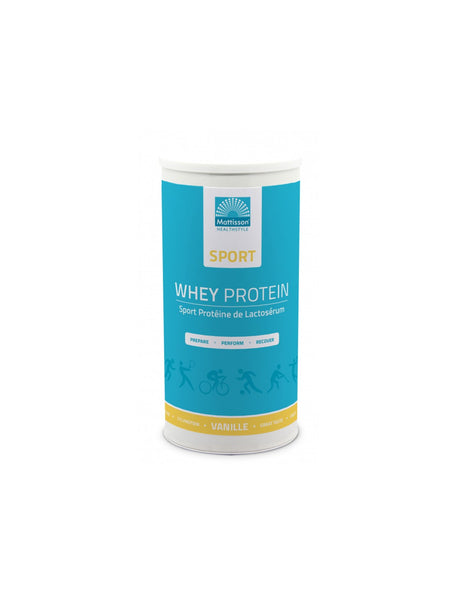 Whey protein - Sport Whey Protein, 450 g powder with vanilla flavor - Nutra Best Europe