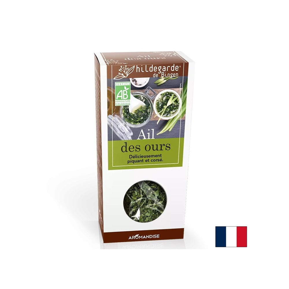 Dried wild garlic for seasoning meats, sauces and dishes, 18 g - Nutra Best Europe