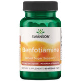 Benfotiamine 300 mg - Maximum Strength - 60 capsules - Nutra Best Europe