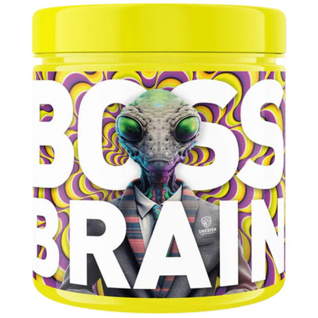 Boss Brain | Nootropic with Bacopa, Rhodiola & Lion's Mane - 225 grams - Nutra Best Europe