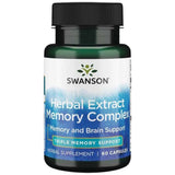 Herbal Extract Memory Complex 142.5 mg - 60 capsules - Nutra Best Europe