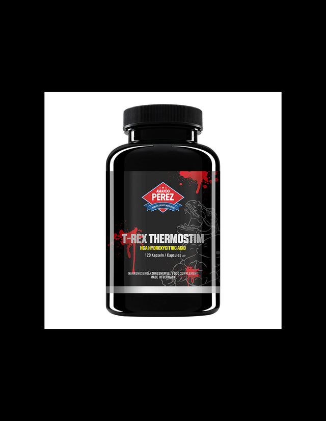 T-REX ThermoStim (HCA Hydroxycitric acid) / Natural fat burner formula, 120 capsules - Nutra Best Europe