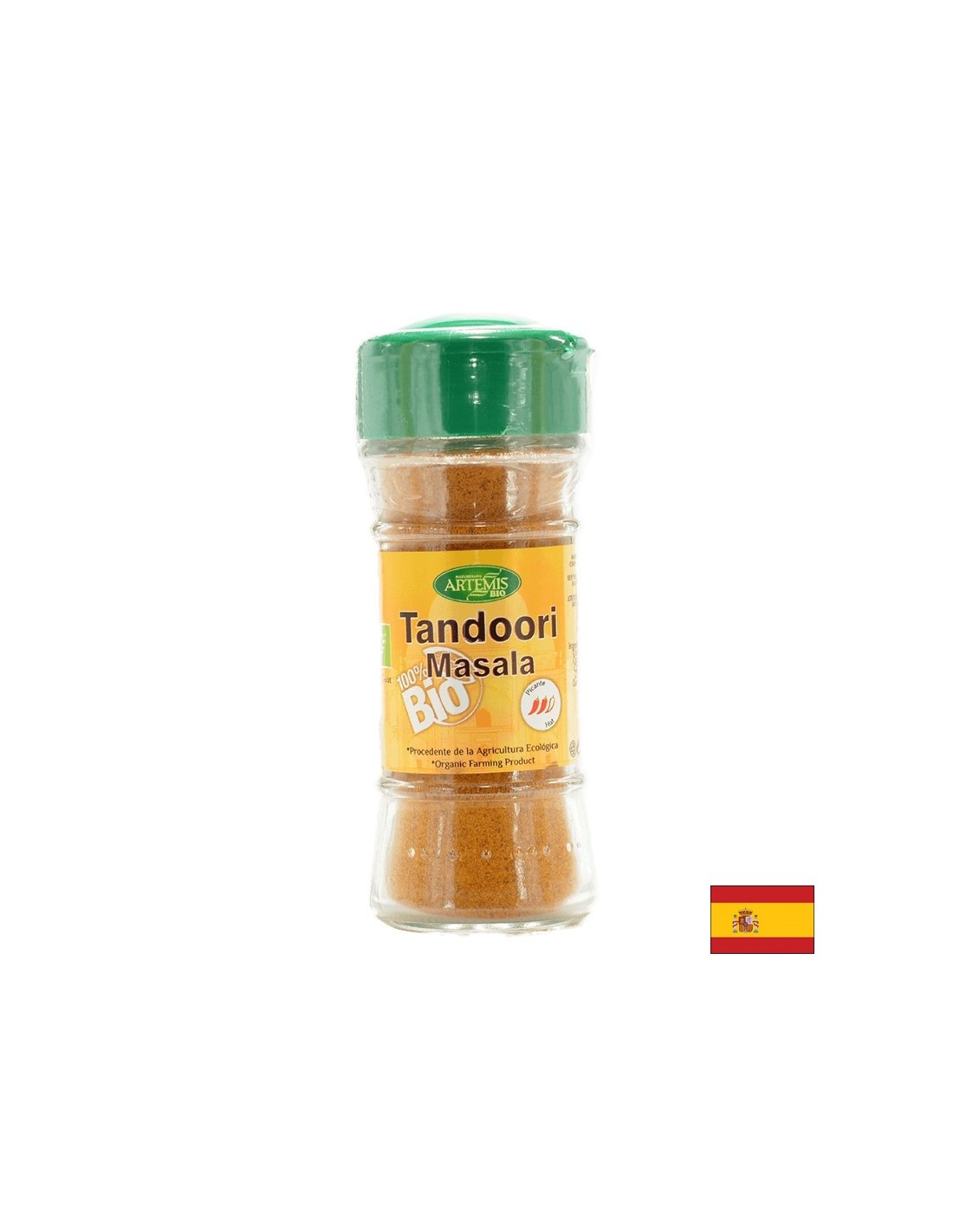 Organic Spices - Indian Tandoori Masala Mix (hot), 28 g, powder - Nutra Best Europe