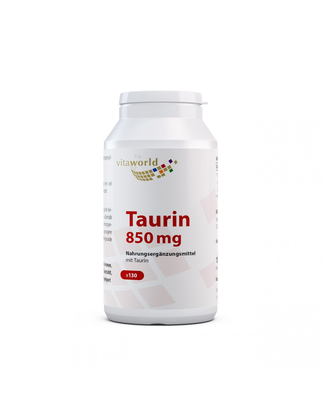 Taurin / Taurin 850 mg, 130 capsules - Nutra Best Europe
