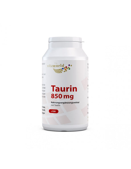 Taurin / Taurin 850 mg, 130 capsules - Nutra Best Europe