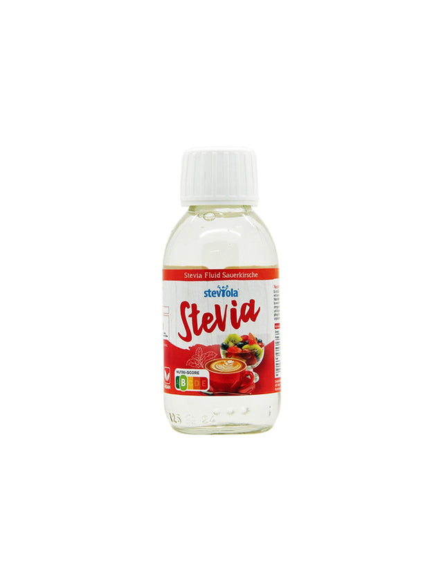 Liquid stevia with cherry flavor - Steviola, 125 ml - Nutra Best Europe