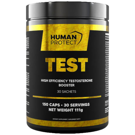 TEST | High Efficiency Testosterone Booster with Turkesterone - 30 Packets - Nutra Best Europe