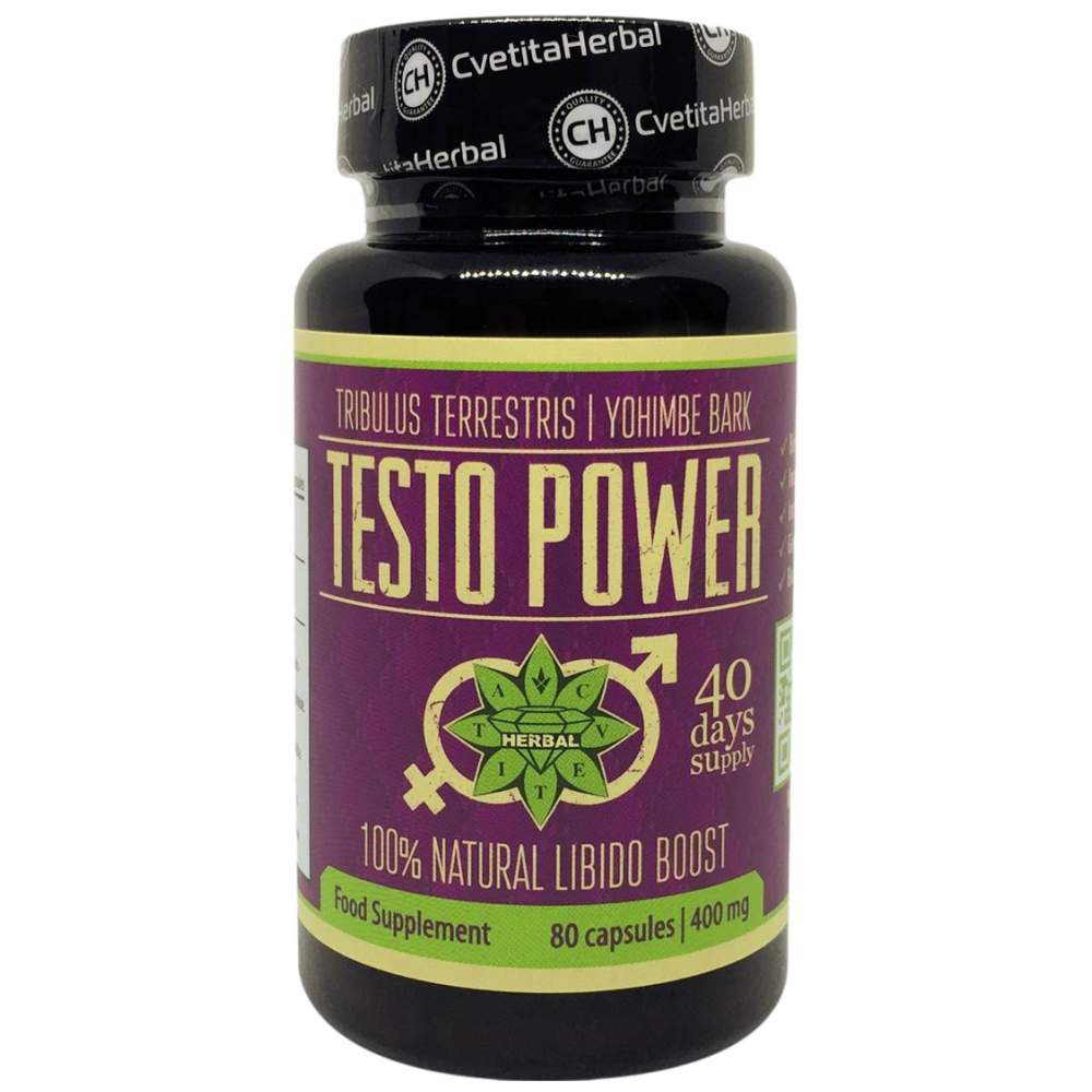 Testo Power 80 capsules - Nutra Best Europe