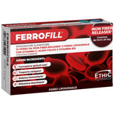 FERROFILL 30 mg | with Iron Fiber Releaser® & Liposomal Iron - 30 Tablets - Nutra Best Europe