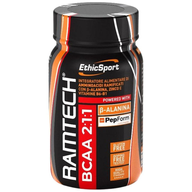 RAMTECH - BCAA 2:1:1 - 120 Tablets - Nutra Best Europe