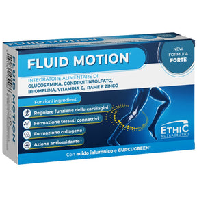 FLUID MOTION | with Bromelain & BCM95® Curcumin - 30 Tablets - Nutra Best Europe