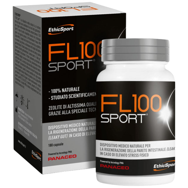 FL100 SPORT | Lactic Acid Reduction Formula - 180 capsules - Nutra Best Europe