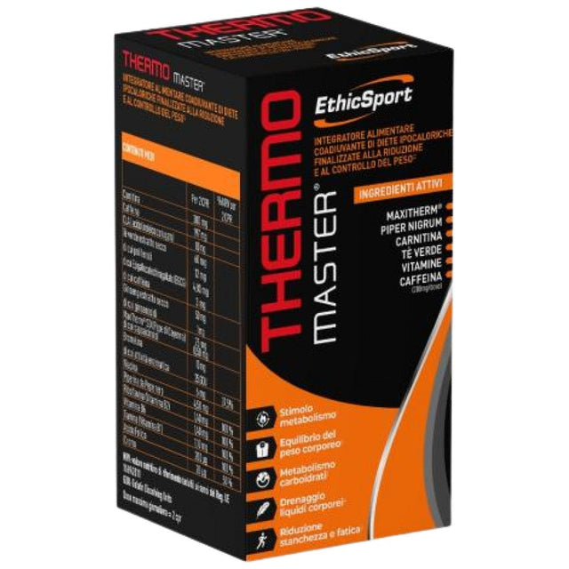 Thermo Master | Thermogenic Fat Burner - 50 Tablets - Nutra Best Europe