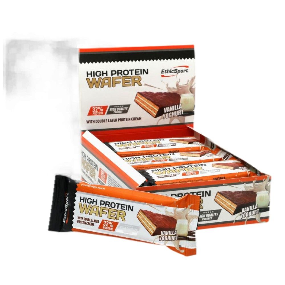 HIGH PROTEIN Wafer - 12 x 35 grams - Nutra Best Europe