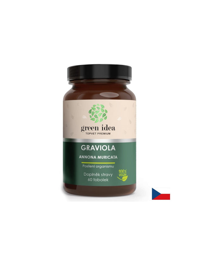 Tone and strong immunity - Graviola (fruit), 350 mg x 60 capsules - Nutra Best Europe