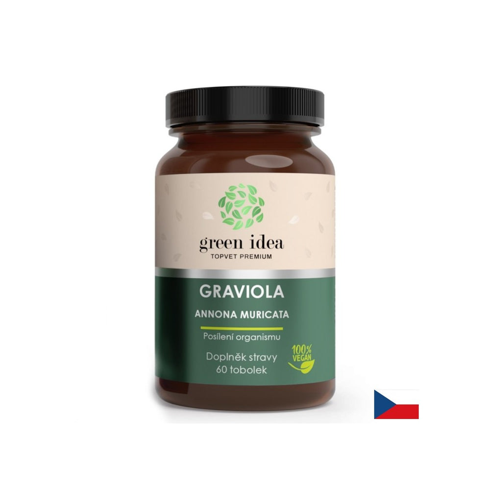 Tone and strong immunity - Graviola (fruit), 350 mg x 60 capsules - Nutra Best Europe