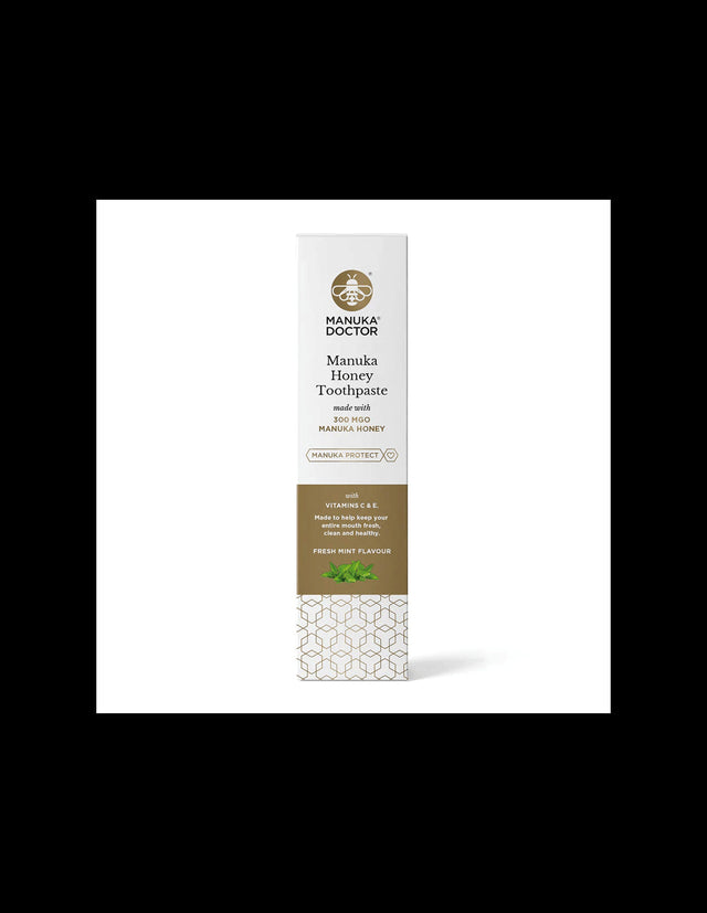 Toothpaste made with 300 MGO Manuka Honey - Toothpaste with manuka honey, 100 ml - Nutra Best Europe