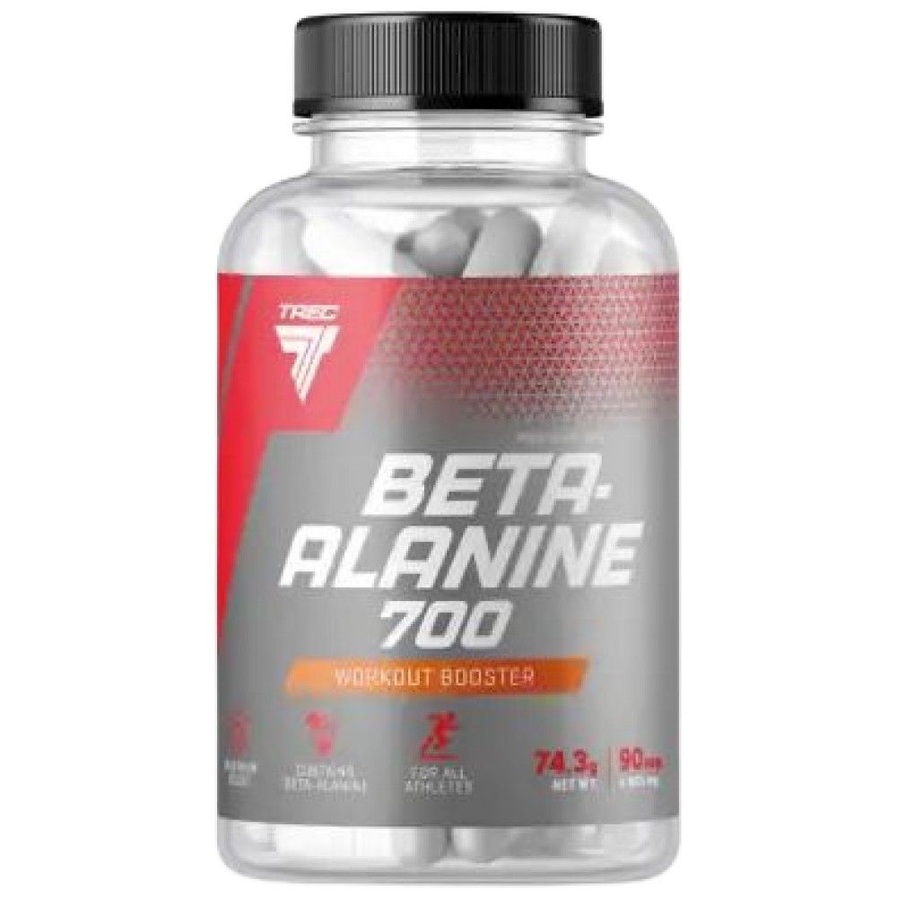 Beta-Alanine 700 | Workout Booster - 90 capsules - Nutra Best Europe