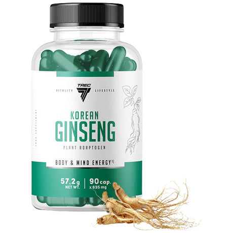 Korean Ginseng 500 mg - 90 capsules - Nutra Best Europe