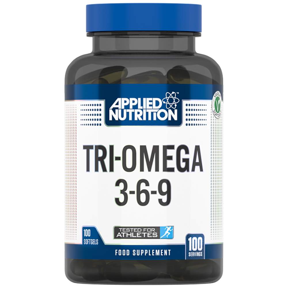 Tri-Omega 3-6-9 - 100 Gel capsules - Nutra Best Europe