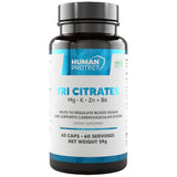Tri Citrate | Magnesium + Potassium + Zinc - 60 capsules - Nutra Best Europe