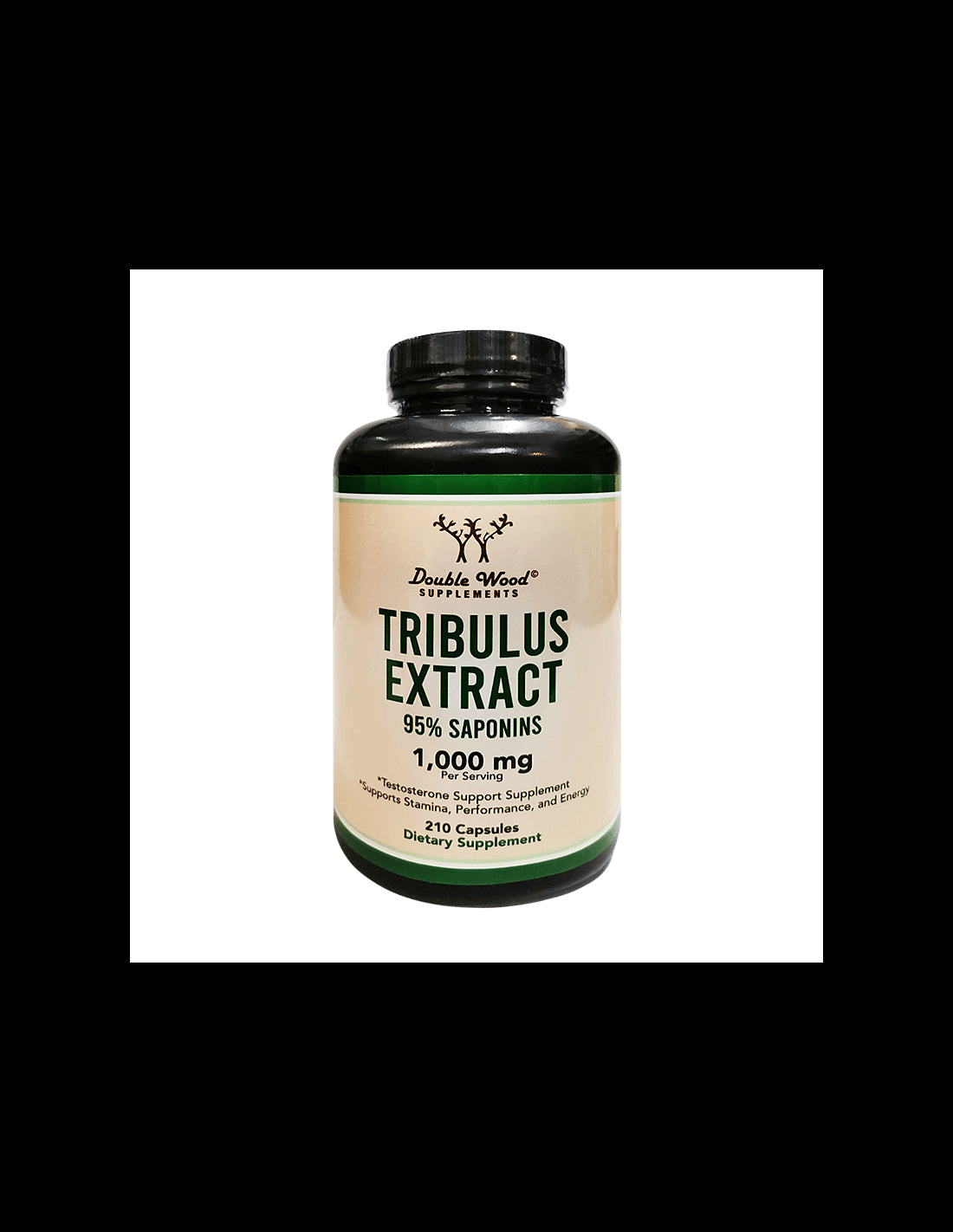 Tribulus Extract, 210 capsules Double Wood - Nutra Best Europe