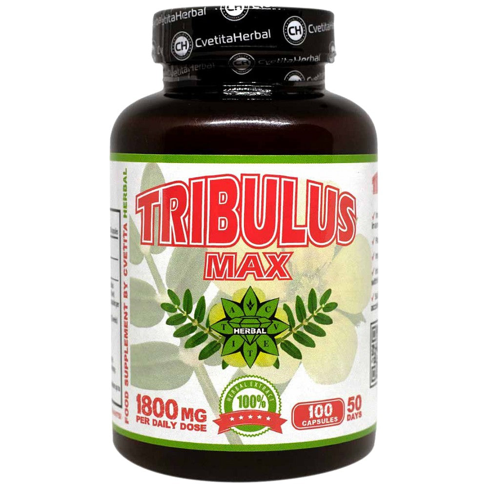 Tribulus Max 1800 mg - 100 capsules - Nutra Best Europe